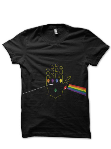 Dark Side Of The Stones Black T-Shirt