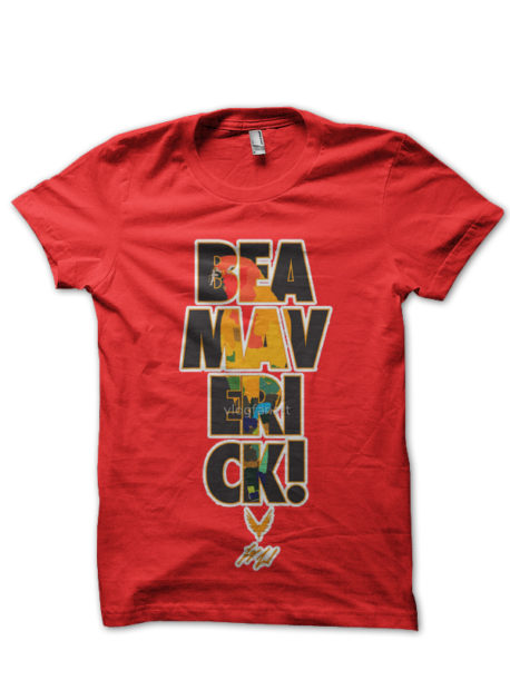 Be A Maverick Red T-Shirt
