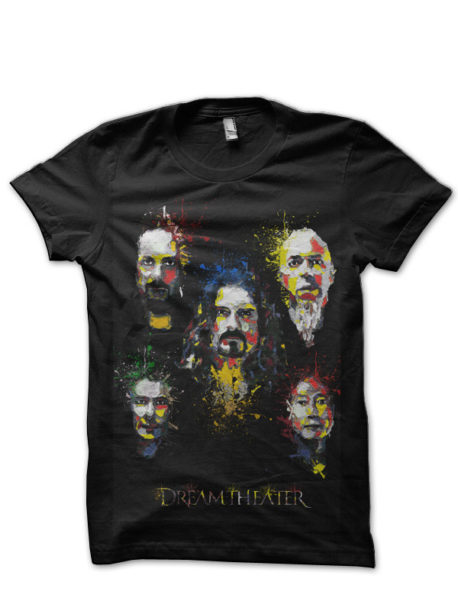 Dream Theater Men's Black T-Shirt