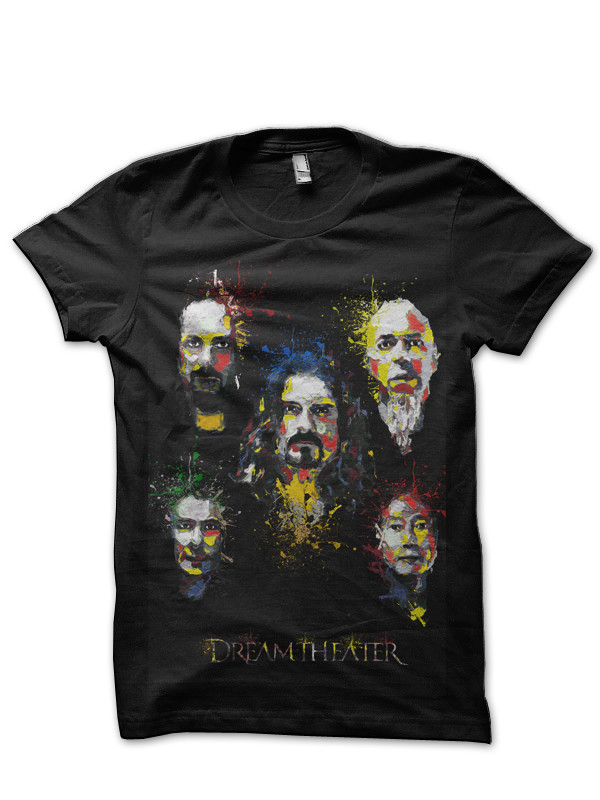 Dream Theater Men's Black T-Shirt