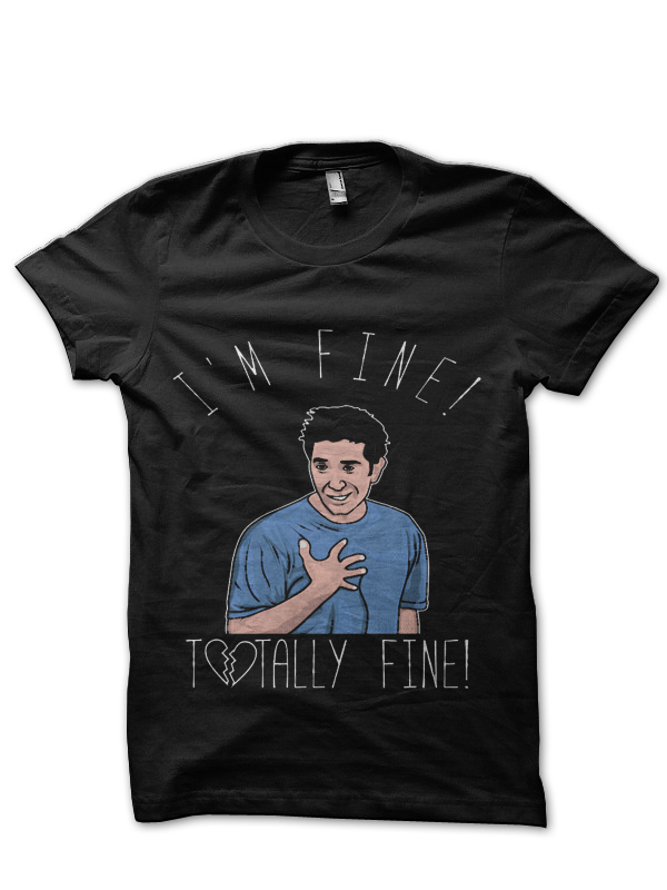 Friends Black T-Shirt