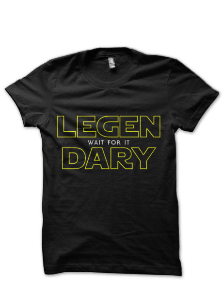 The Legend Awakens  Black T-Shirt