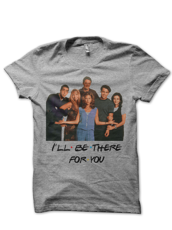 College Life As Told By The Cast Of 'Friends' Grey T-Shirt