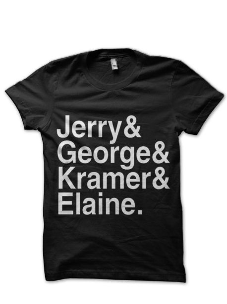 Seinfeld Black T-Shirt