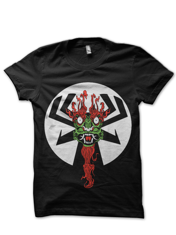 Aku - Samurai Jack Black T-Shirt