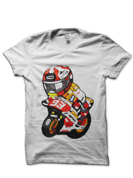 Marc Marquez White T-Shirt