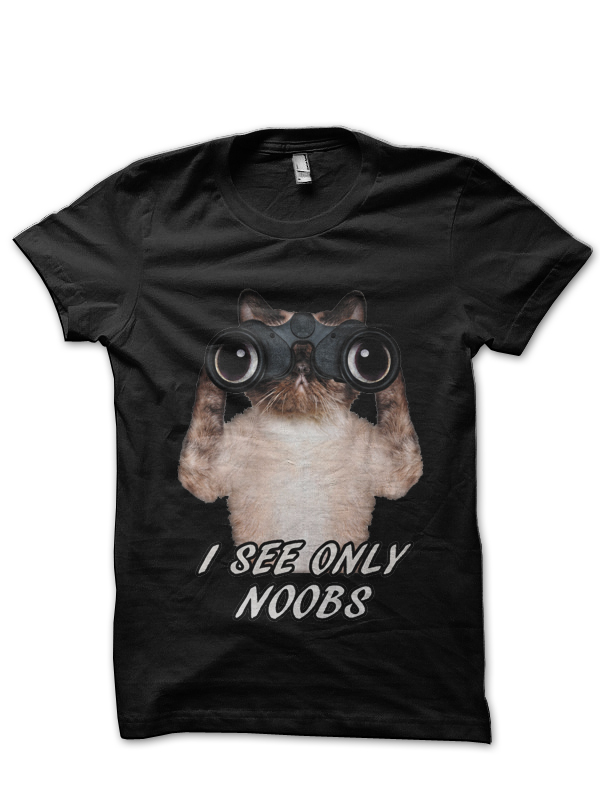 I See Only Noobs T-Shirt - Image 2