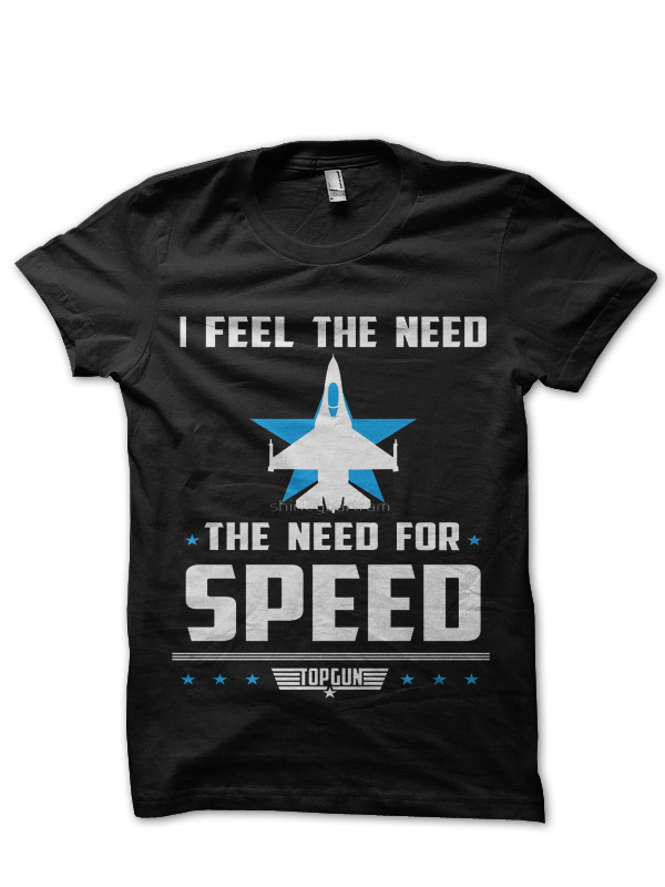 The Need For Speed Maverick Black T-Shirt
