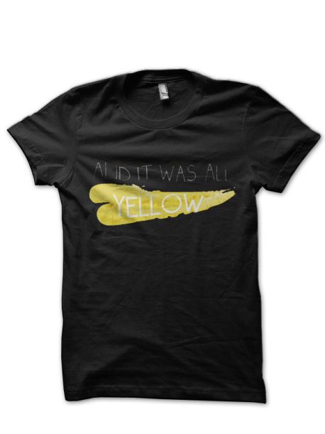 It Was All Yellow Black T-Shirt