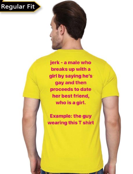 Custom Yellow T-Shirt
