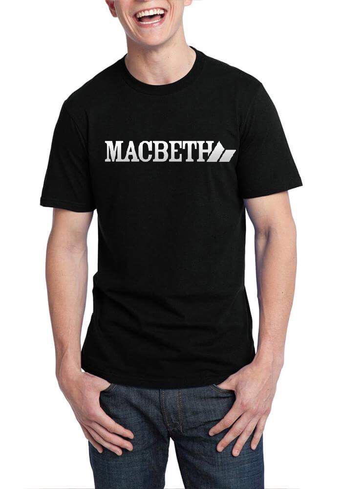 Macbeth T Shirt Size Chart