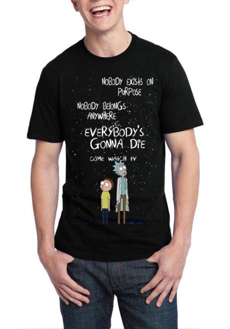 Rick & Morty Black T-shirt