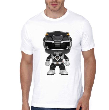 Power Ranger White T-Shirt