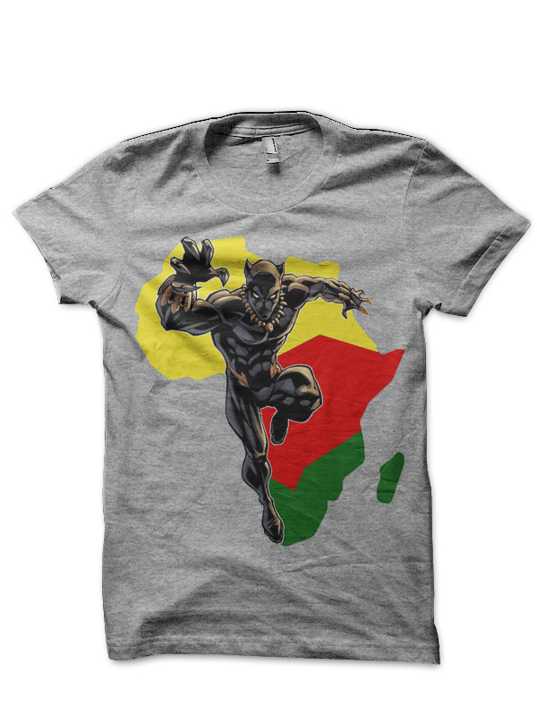 Black Panther Marvel T-Shirt - Image 2
