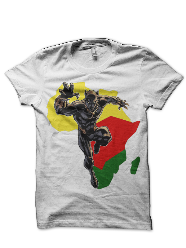 Black Panther Marvel T-Shirt - Image 4