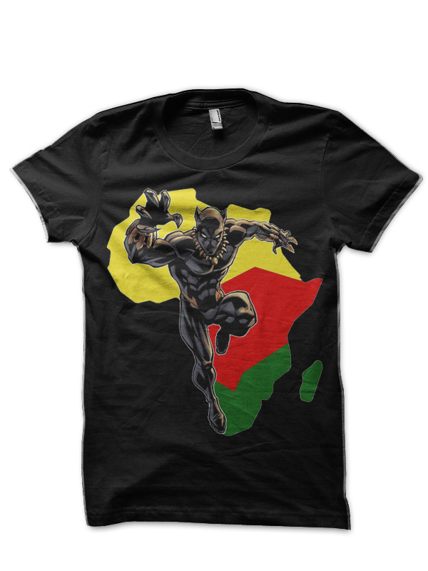 Black Panther Marvel T-Shirt - Image 5