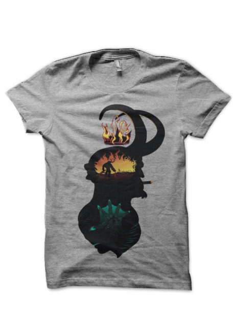Hellboy Grey T-Shirt