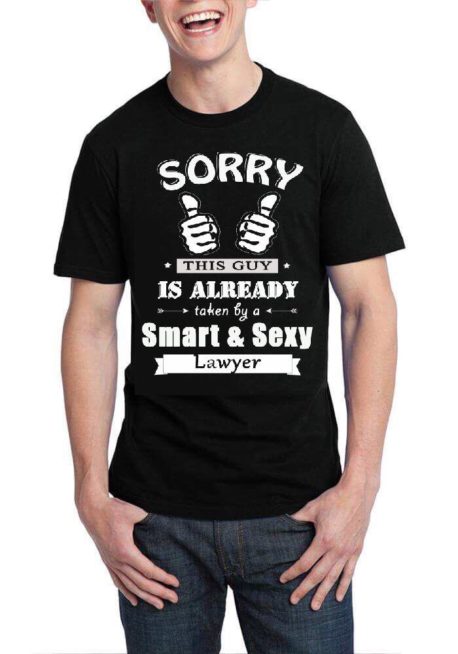 Smart And Sexy Lawyer Black T-Shirt