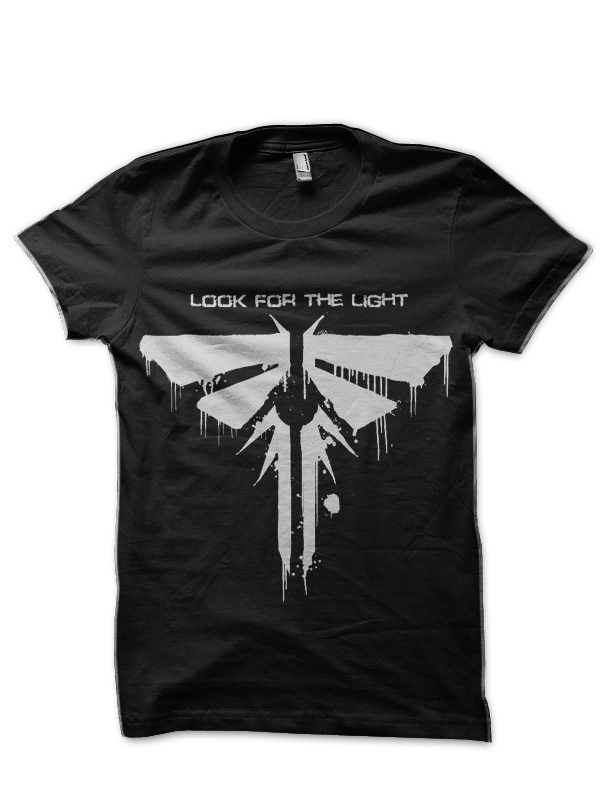 Look For The Light Black T-Shirt