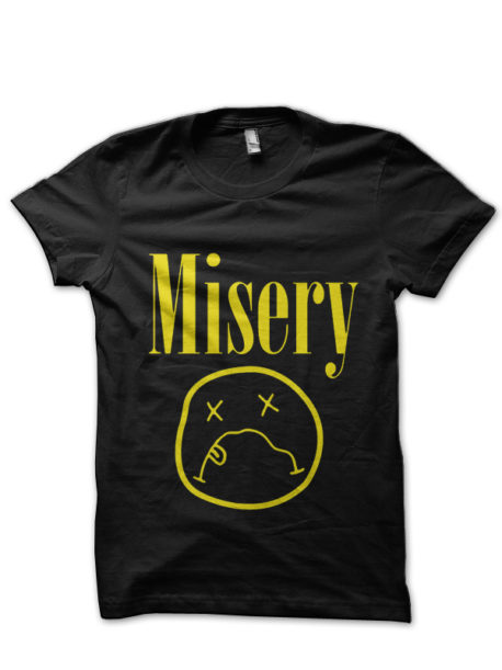 Nirvhanna Misery Black T-Shirt