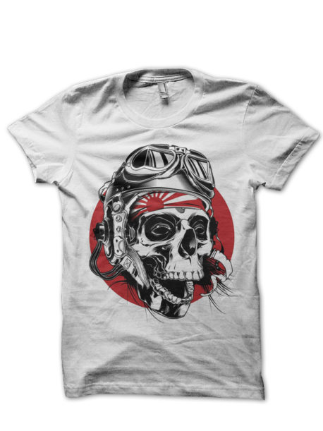 Skull Rider White T-Shirt