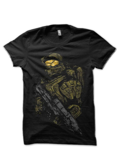Master Chief Black T-Shirt