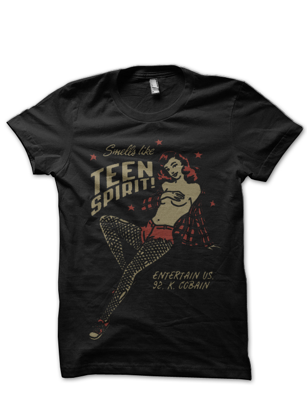 Smells Like Teen Spirit Black T-Shirt