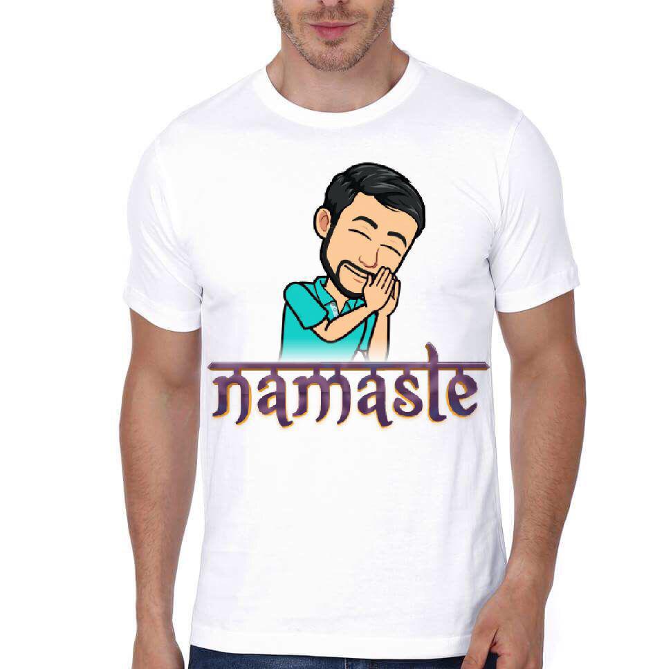 Namaste White T-Shirt