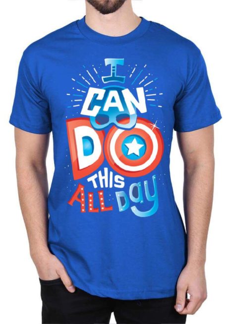 I Can Do Royal Blue T-Shirt