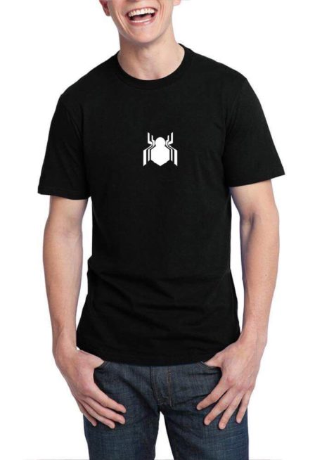 New Spiderman Black T-Shirt