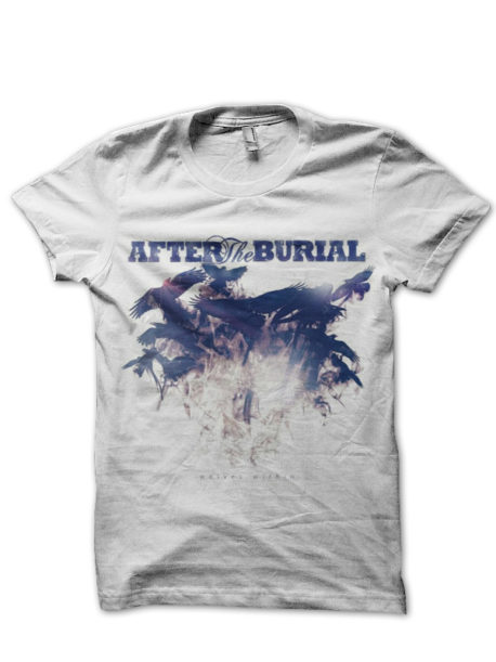 After The Burial White T-Shirt