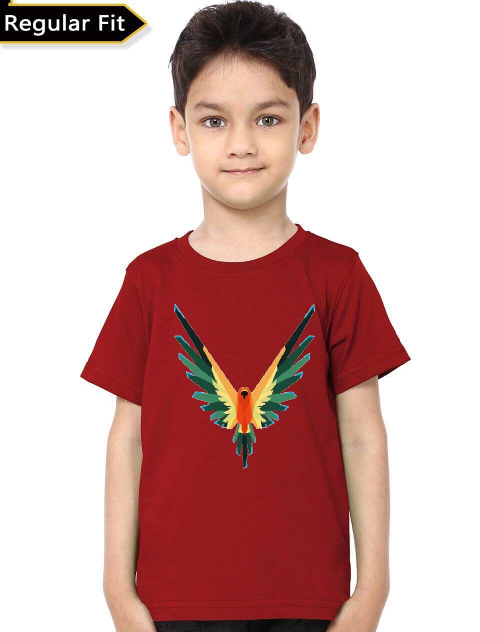 Logang Maverick Red Kid's Unisex T-Shirt