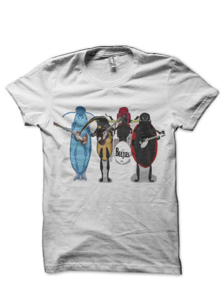 The Beetles White T-Shirt