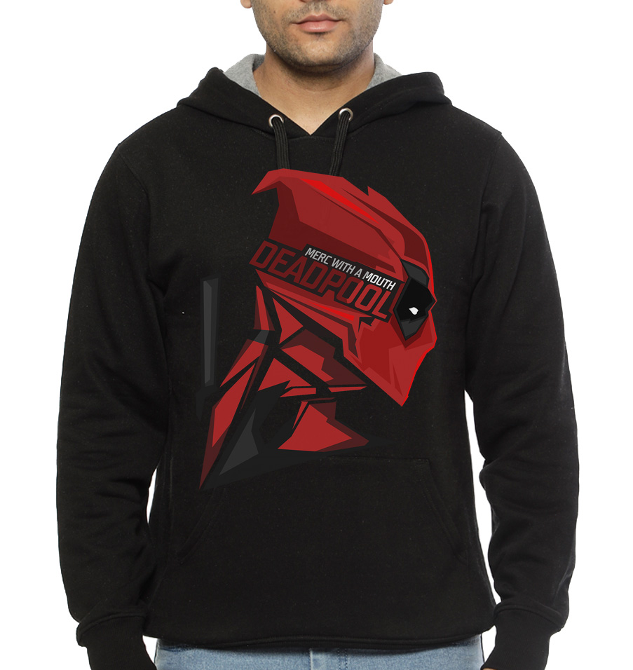 Deadpool Black Hoodie