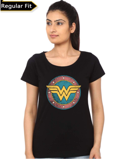 Wonder Woman Black T-Shirt