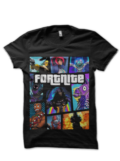 Fortnite Black T-Shirt