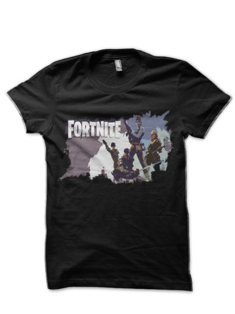 Fortnite Black T -Shirt