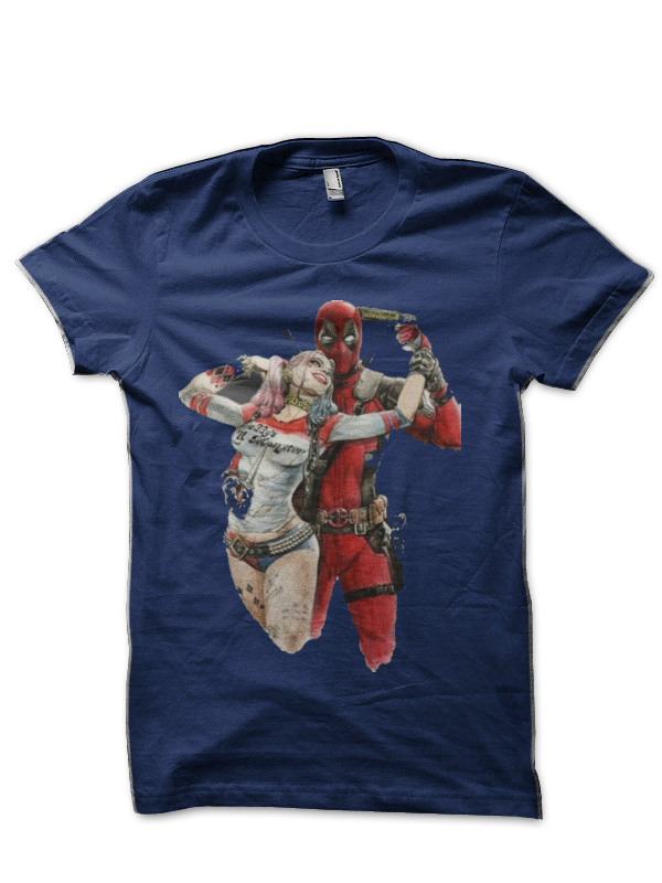Harley And Deadpool T-Shirt