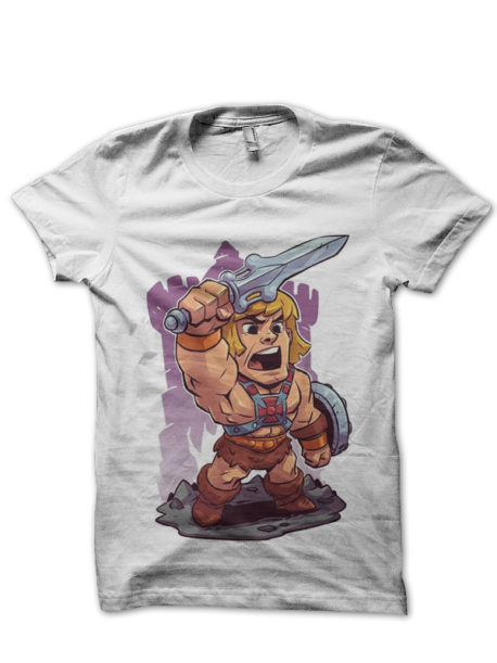 He-Man White T-Shirt