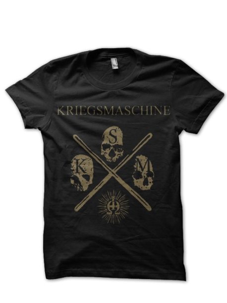 Kriegsmaschine Black T-Shirt