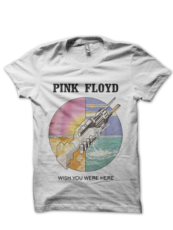 | Wish Swag You Shirts Pink Were Here Floyd T-Shirt