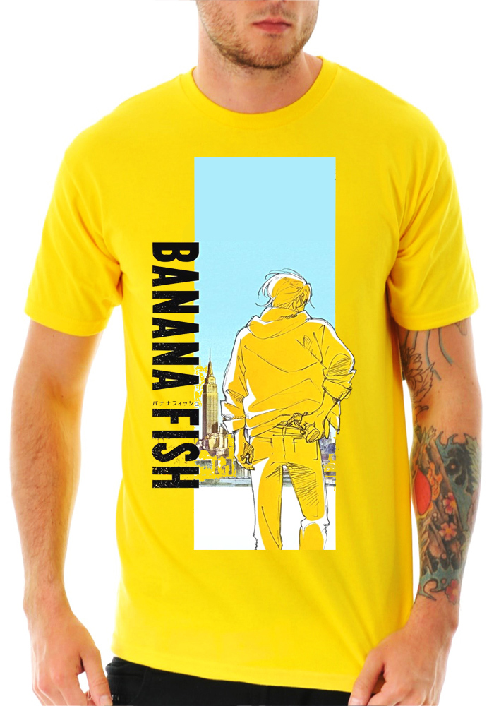 Banana Fish Yellow TShirt Swag Shirts