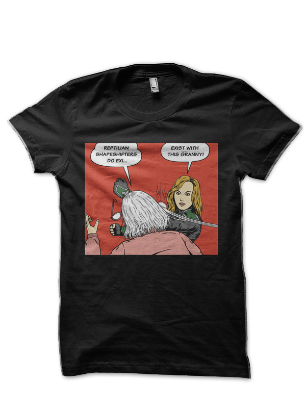 Old Lady Punch T-Shirt - Image 3