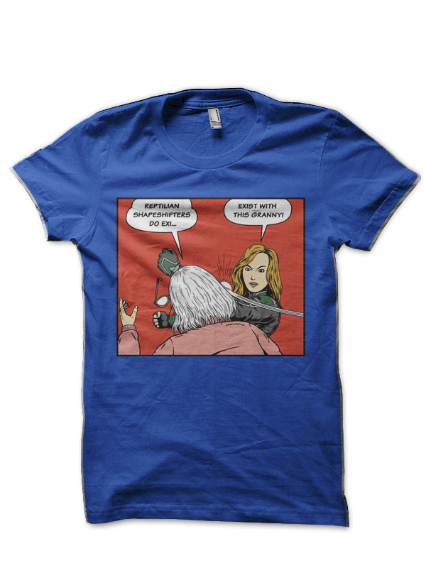 Old Lady Punch T-Shirt - Image 2