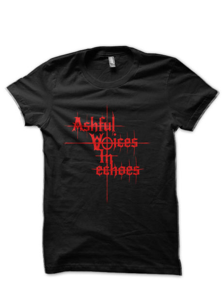 Ashful Voices In Echoes Black T-Shirt