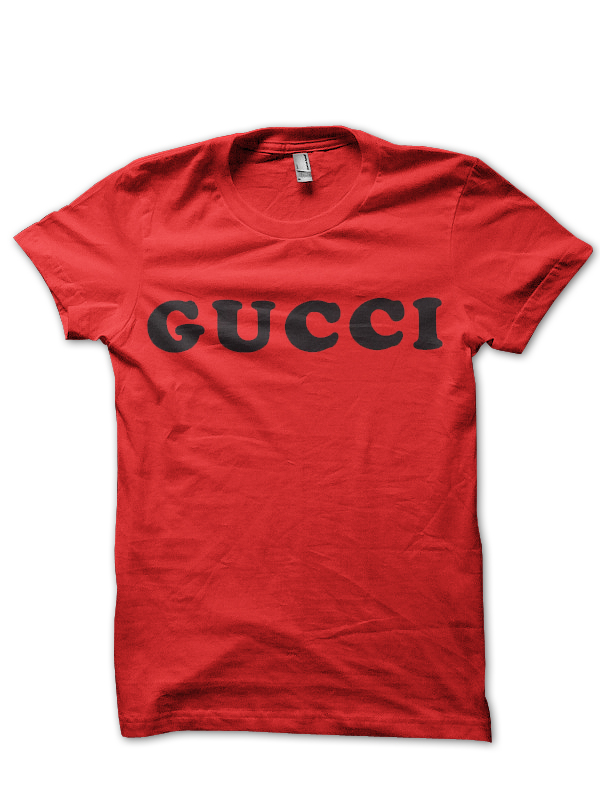 Gucci Red T-Shirt - Swag Shirts