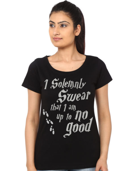 Harry Potter Black Girl's T-Shirt