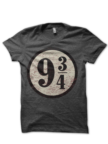 Harry Potter Charcoal Grey T-shirt