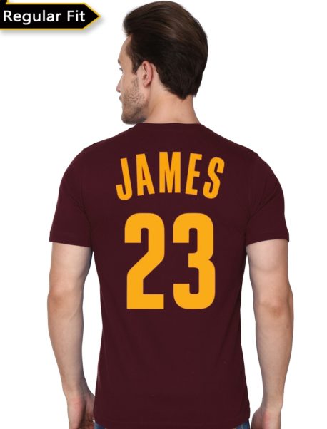 James 23 Maroon T-Shirt