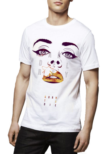 Lana Del Rey Born To Die White T-Shirt